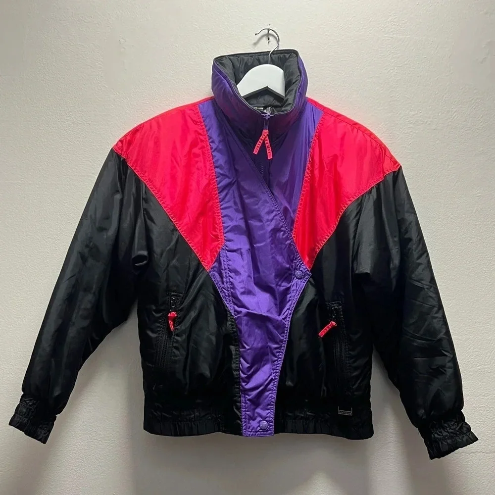 Vintage Edelweiss Skiwear Women's Puffer Ski Snow Jacket - Picture 1 of 9